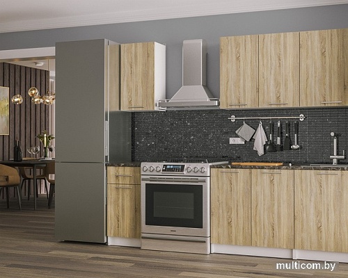 Готовая кухня Мебель-АРС Лион 1.8 м (дуб сонома)