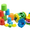 Набор развивающих игрушек Sharktoys Сортер, пирамидка, стаканчики 3 в 1 22200050