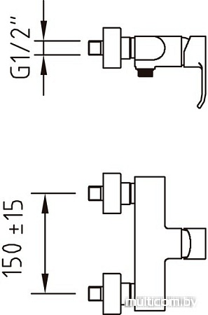 Смеситель Clever Caiman Xtreme 98544