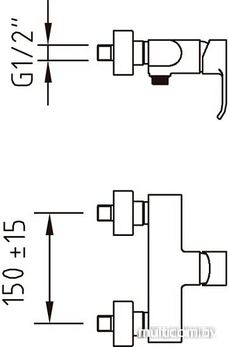 Смеситель Clever Caiman Xtreme 98544