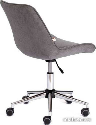 Кресло TetChair Style (флок, серый)
