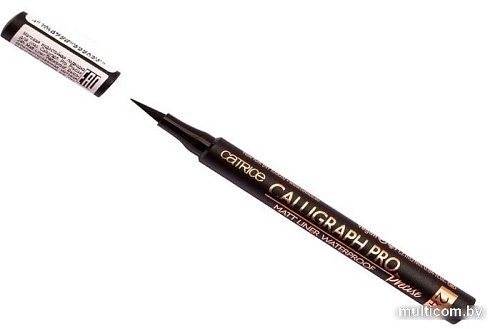 Подводка-фломастер Catrice Calligraph Pro Precise 24h Matt Liner Waterproof тон 010
