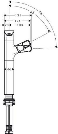 Смеситель Axor Urquiola 11035000