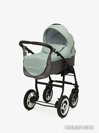 Универсальная коляска Rant Dream (3 в 1, 04 серый/мятный)