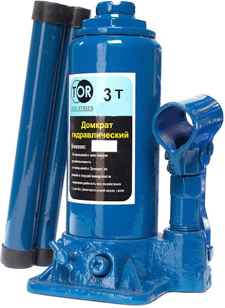 Бутылочный домкрат TOR ДГ-3 3т