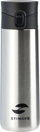 Термокружка Stinger HD-350-35 0.35л (серебристый)