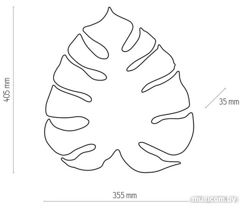 Бра TK Lighting Monstera 1355