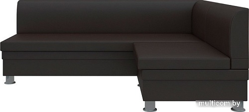 Угловой диван Mebelico Уют (коричневый)
