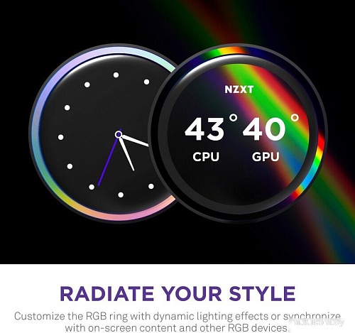 Система жидкостного охлаждения для процессора NZXT Kraken Elite 280 RGB RL-KR28E-B2