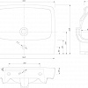 Умывальник Kolo Nova Pro M31156000