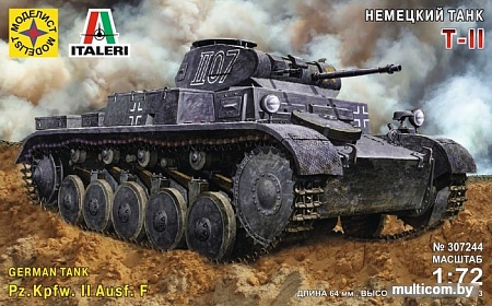 Сборная модель Моделист Немецкий танк T-II 307244