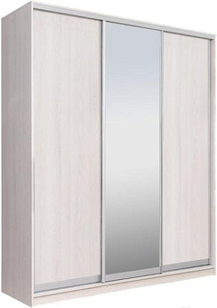 Шкаф-купе Рэйгрупп 176450 YYX Elgon РГ-03.02 (ясень снежный/хром)