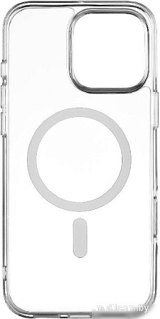 Чехол для телефона uBear Real Mag Case для Apple iPhone 16 Pro Max (прозрачный)