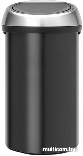 Brabantia Touch Bin 60 л (черный матовый/стальной)