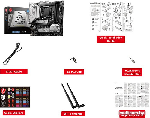 Материнская плата MSI MAG B760M Mortar Max WiFi DDR4