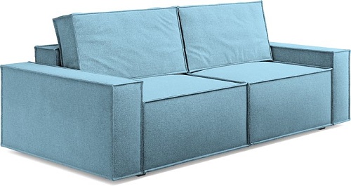 Диван Сонум Loft (рогожка голубой)