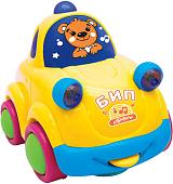 Развивающая игрушка Азбукварик Музыкальная машинка 2991 (желтый)