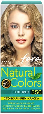 Крем-краска Fara Natural Colors 350 пшеница 50 мл
