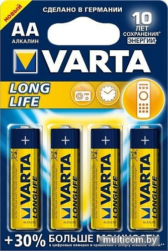 Батарейки Varta Energy AAA 4 шт. [04103]