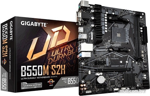 Материнская плата Gigabyte B550M S2H (rev. 1.0)