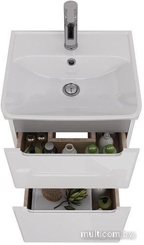 Lemark Тумба под умывальник Buno 45 LM04B45T (белый глянец)