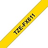 Картридж-лента для термопринтера Brother TZeFX611 (6 мм, 8 м)