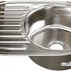Кухонная мойка Mixline 533708 (правая, полированная, 0.8 мм)