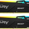Оперативная память Kingston FURY Beast RGB 2x8ГБ DDR5 6000МГц KF560C40BBAK2-16