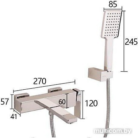 Смеситель Gappo Futura G3218