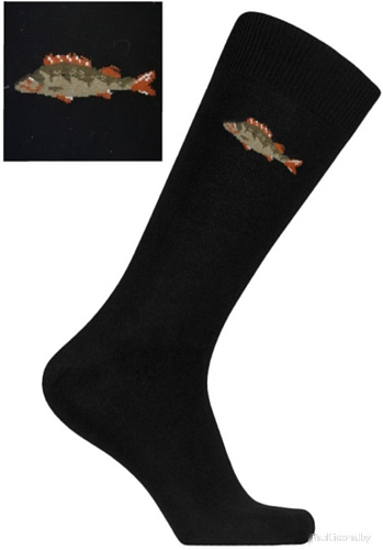 Носки NordKapp AVI 494 F Bamboo Fish (р.43-46, черный)