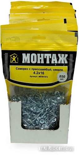 Саморез Монтаж MD001072 (850 шт)