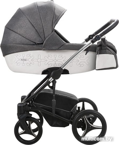 Универсальная коляска BEBETTO Tito Shine (2 в 1, 02)