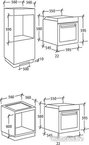 Электрический духовой шкаф Candy FCP 625 NXL/E