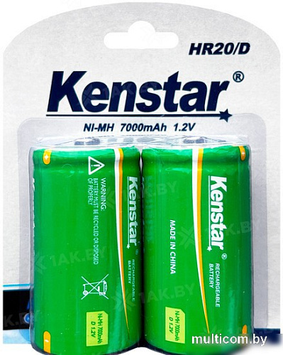 Аккумулятор Kenstar HR20/D Ni-Mh 7000 mAh BL-2