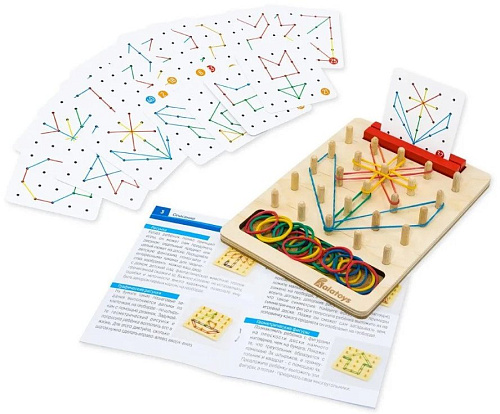 Бизиборд Alatoys Геоборд ГБ04