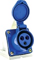 Розетка промышленная EKF 113 2Р+РЕ 16А 220В IP44 ps-113-16-220