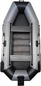 Моторно-гребная лодка Vivax К300Т с ковриком-сланью (без киля, серый/черный)