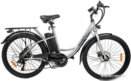 Электровелосипед MYATU Ancheer C0126 (серебристый)
