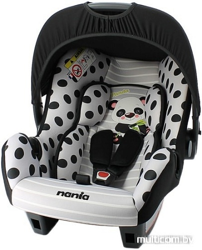 Автокресло Nania Beone SP Animals (Panda Grey)