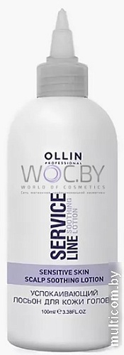 Лосьон Ollin Professional Service Line успокаивающий для кожи головы 100 мл