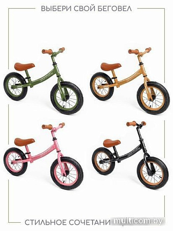 Беговел Amarobaby Road Racer (зеленый)