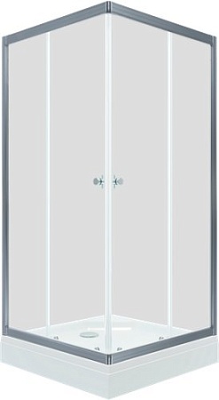 Душевой уголок Triton Вента-Хром-Вельвет 90х90 (с поддоном)