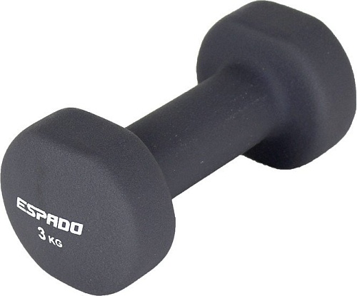 Гантель Espado ES1115 3 кг (черный)
