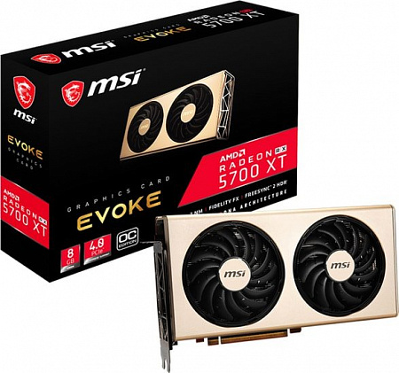 Видеокарта MSI Radeon RX 5700 XT Evoke OC 8GB GDDR6