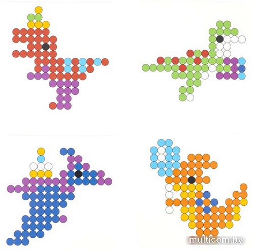 Аквамозаика Bondibon Аквамозаика. Праздничные динозавры ВВ5250