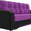 Диван Лига диванов Браун 102173 (фиолетовый/черный)