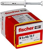 Дюбель-гвоздь Fischer N 5 x 40/15 F 513737 (100 шт)