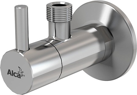 Запорная арматура Alcaplast Угловой вентиль с фильтром 1/2"x3/8" ARV001