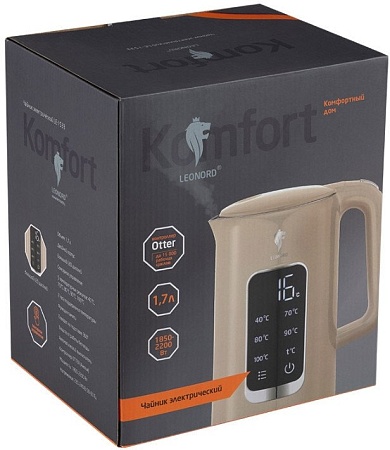 Электрический чайник Leonord LE-1533 (бежевый)