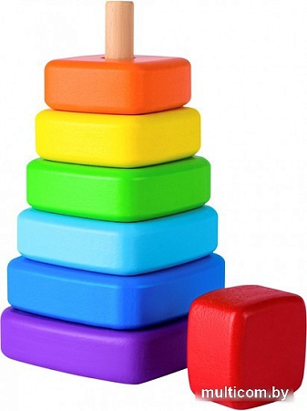 Пирамидка Mega Toys Квадрат 60206